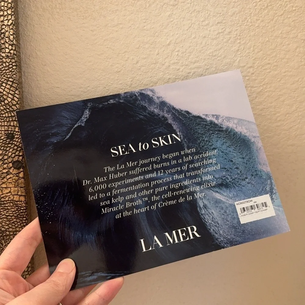 3PC La Mer The Treatment Lotion, The Moisturizing Soft Cream, Night Cream Sample